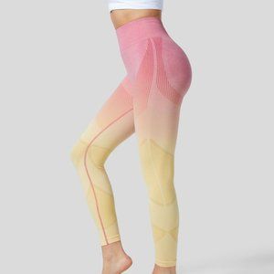 HALARA Seamless Flow High Waisted Gradient Yoga Leggings Size XS